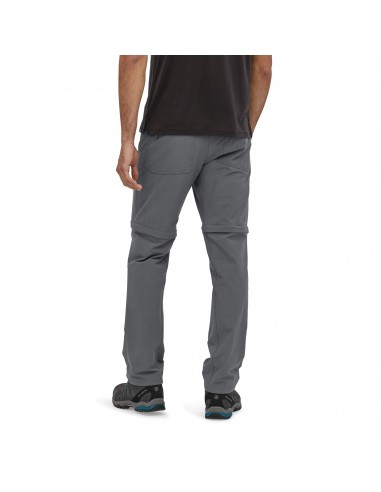 Patagonia Men's Quandary Convertible Pants Forge Grey Onbody Back