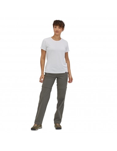 Patagonia Women's Quandary Convertible Pants Forge Grey Onbody Front 2