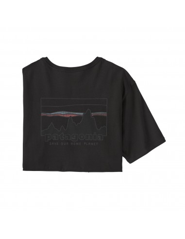 Patagonia Men's '73 Skyline Organic T-Shirt Black Offbody Front