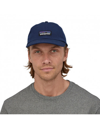 Patagonia P-6 Label Trad Cap Classic Navy Onbody Front