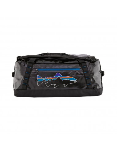 Patagonia Black Hole Duffel 55L Black With Fitz Roy Trout
