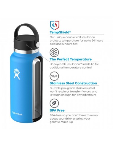Hydro Flask 20 oz Wide Mouth 2.0 with Flex Cap Design