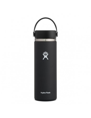 Hydro Flask 20 oz Wide Mouth 2.0 with Flex Cap Black