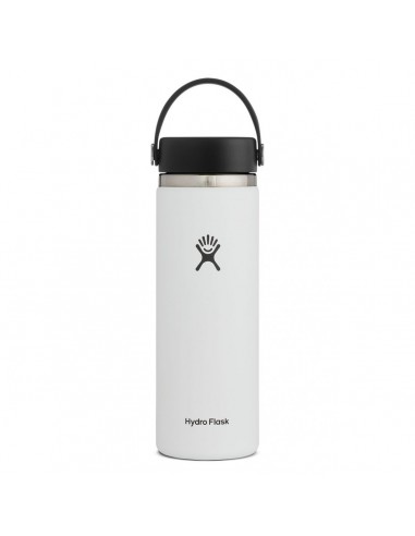 Hydro Flask 20 oz Wide Mouth 2.0 with Flex Cap White