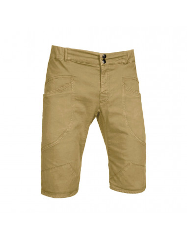 Looking For Wild Mens Technical Shorts Cilaos Prairie Sand Offbody Front