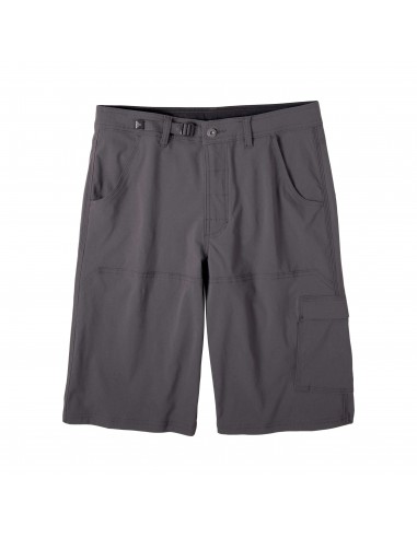 prAna Mens Stretch Zion Short Charcoal Offbody Front
