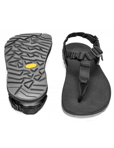 Bedrock Sandals Cairn PRO II Adventure Sandals Black Offbody Front & Back