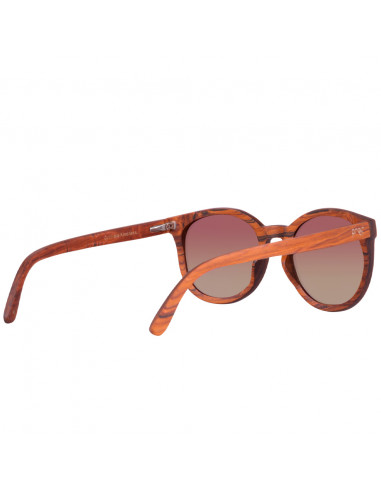 Proof Sunglasses Uinta Wood Rosewood Brown Fade Polarized 4