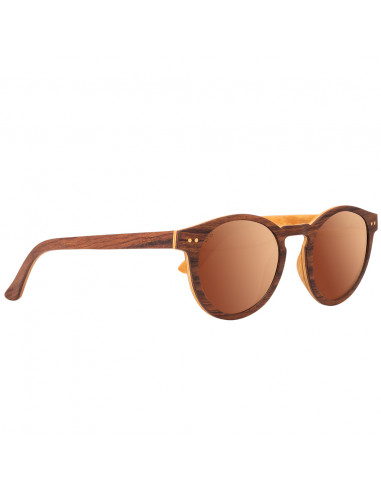 Proof Sunglasses Carver Wood Mahogany / Brown Fade Polarized 2