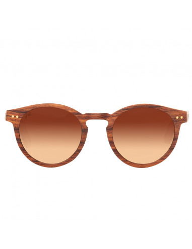 Proof Sunglasses Carver Wood Mahogany / Brown Fade Polarized 1