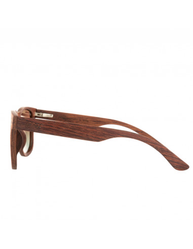 Proof Sunglasses Ontario Wood Mahogany Brown Fade Polarized 7