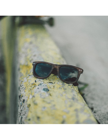 Proof Sunglasses Ontario Wood Grey Polarized Lifestyle