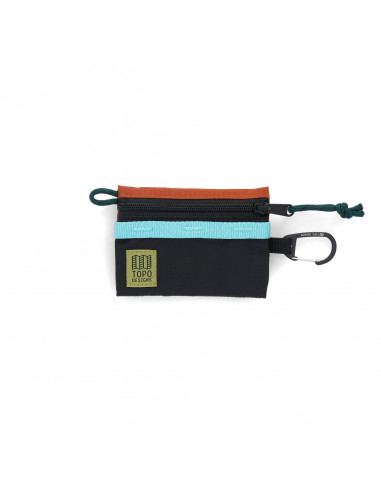 Topo Designs Taštička Mountain Accessory Bag Micro Clay Oranžová Čierna