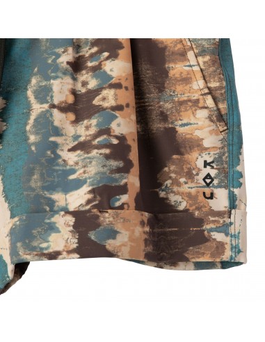 KAVU Womens Tepic Shorts Rocky Mountain Tie Dye Detail Pocket