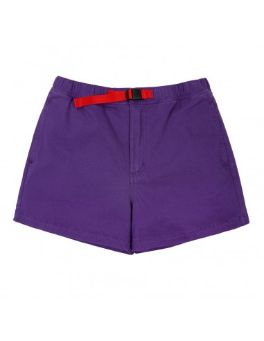 Topo Designs Womens Mountain Shorts Purple Offbody Front