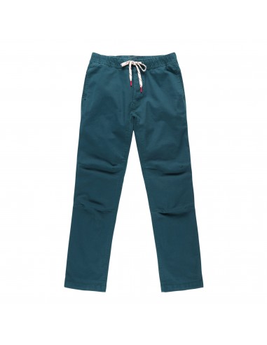 Topo Designs Pánské Kalhoty Dirt Pants Pond Modrá Offbody Zepředu