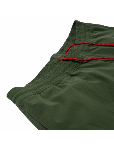 Topo Designs Womens Global Shorts Olive Offbody Detail 3
