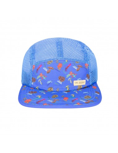 Topo Designs Global Hat Forest Blue Offbody Front 2