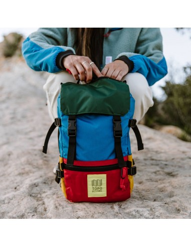 Topo Desings Rover Pack Mini Blue Red Forest Lifestyle 1