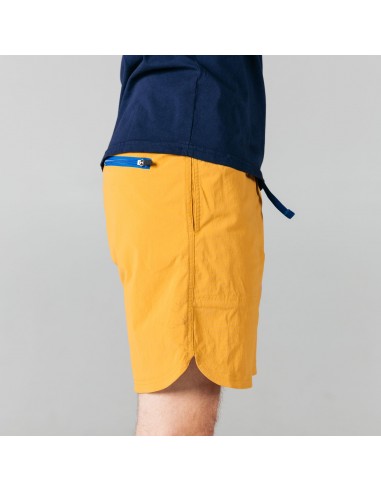 Topo Designs Mens River Shorts Mustard Onbody Side