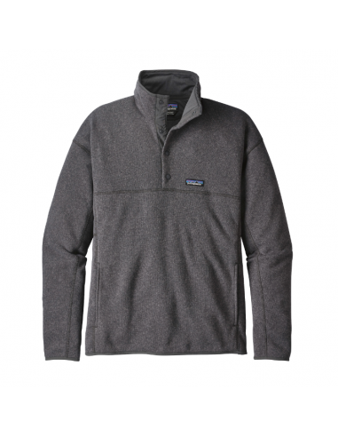 Patagonia Mens Lightweight Better Sweater Marsupial Fleece Pullover Forge Grey Offbody