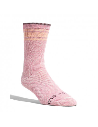 United By Blue Ponožky SoftHemp Trail Stripe Foxglove Ružová