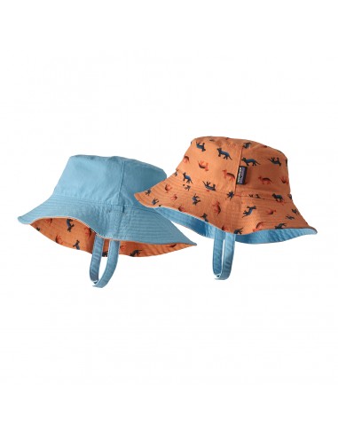 Patagonia Baby Sun Bucket Hat Tamat Tiger Peach Sherbet 3