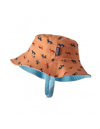 Patagonia Baby Sun Bucket Hat Tamat Tiger Peach Sherbet 1