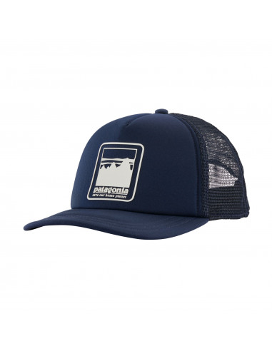 Patagonia Womens Alpine Icon Interstate Hat New Navy Offbody Front