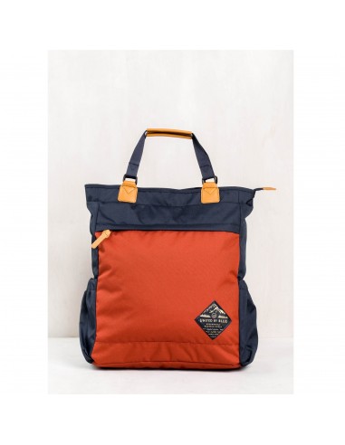 United by Blue Summit Convertible Tote Pack Navy Rust Front
