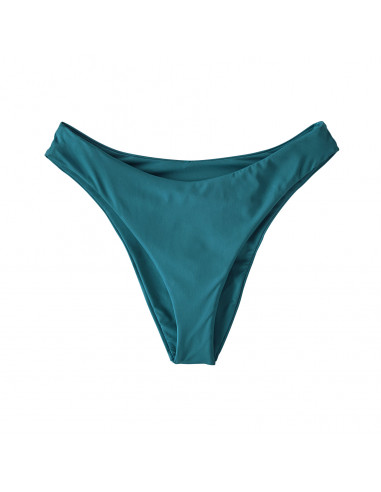 Patagonia Womens Upswell Bikini Bottoms Abalone Blue Offbody Front