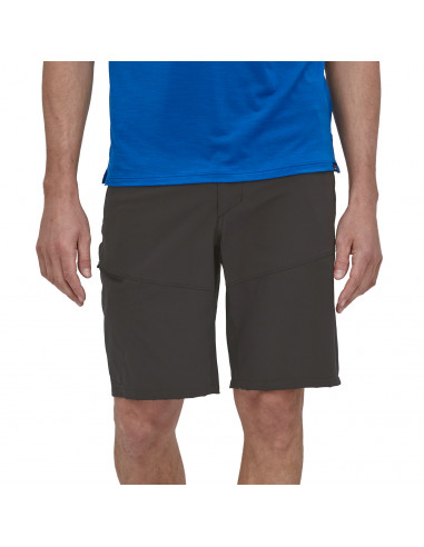 Patagonia Mens Altvia Trail Shorts 10 in Black Onbody Front