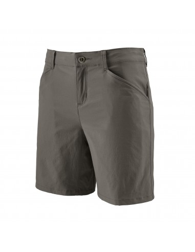 Patagonia Womens Quandary Shorts 7 in Forge Grey Offbody Front