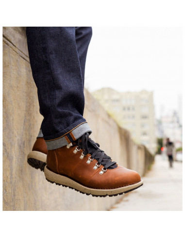 Danner Hiking Shoes Vertigo 917 Light Brown 5" Lifestyle 5