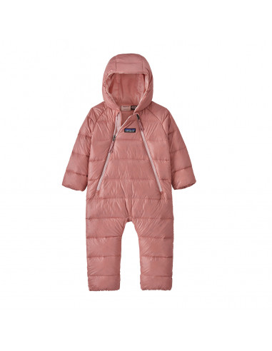 Patagonia Infant Hi-Loft Down Sweater Bunting Sunfade Pink Front