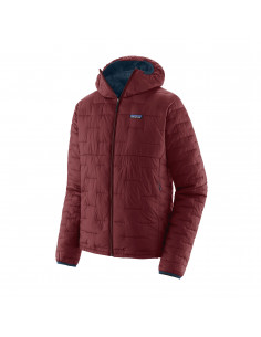 Patagonia Mens Micro Puff® Hoody Sequoia Red Offbody Front