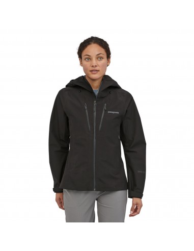 Patagonia Womens Triolet Jacket Black Onbody Front
