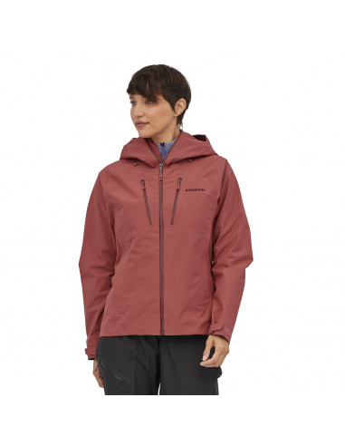 Patagonia Womens Triolet Jacket Rosehip Onbody Front