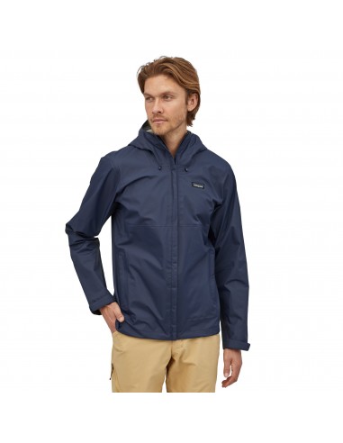 Patagonia Mens Torrentshell 3L Jacket Classic Navy Onbody Front