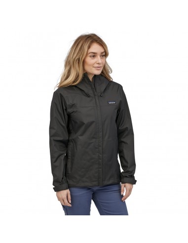 Patagonia Womens Torrentshell 3L Black Onbody Front