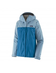 Patagonia Womens Torrentshell 3L Berlin Blue Offbody Front
