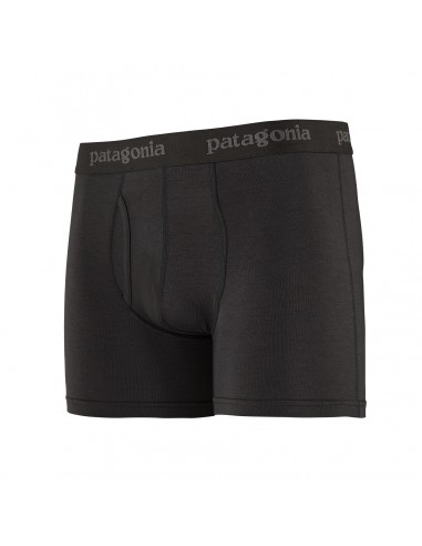 Patagonia Mens Essential Boxer Briefs 3 in Black Offbody Front