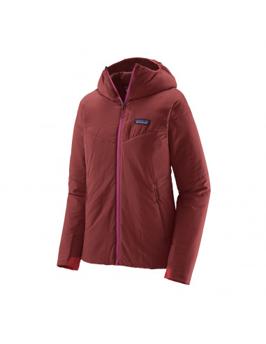 Patagonia Womens Nano Air Hoody Sequoia Red Offbody Front