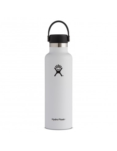 Hydro Flask 21 oz Standard Mouth Flask With Standard Flex Cap White