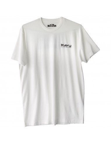 KAVU Klear Above Tee White Offbody Front