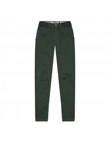 Looking for Wild Mens Technical Pants Fitz Roy Deep Forest Offbody Back