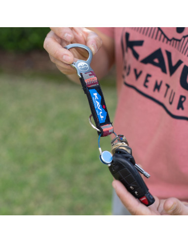 KAVU Crackitopen Key Chain Coral Vibes Lifestyle