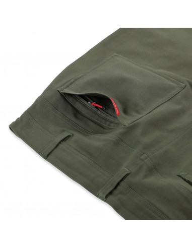 Topo Designs Mens Global Pants Olive Offbody Detail 2