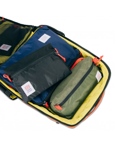 Topo Designs Global Travel Bag 30L Navy Open 4