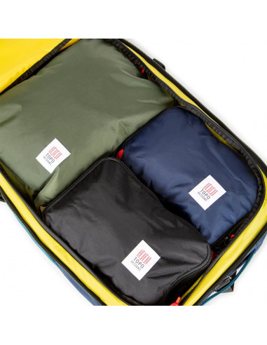 Topo Designs Global Travel Bag 30L Navy Open 4